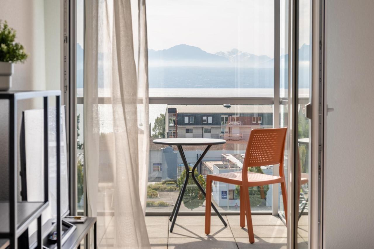 Lodges Hotel Morges Bagian luar foto