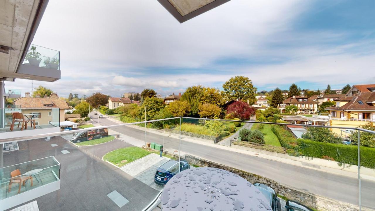 Lodges Hotel Morges Bagian luar foto
